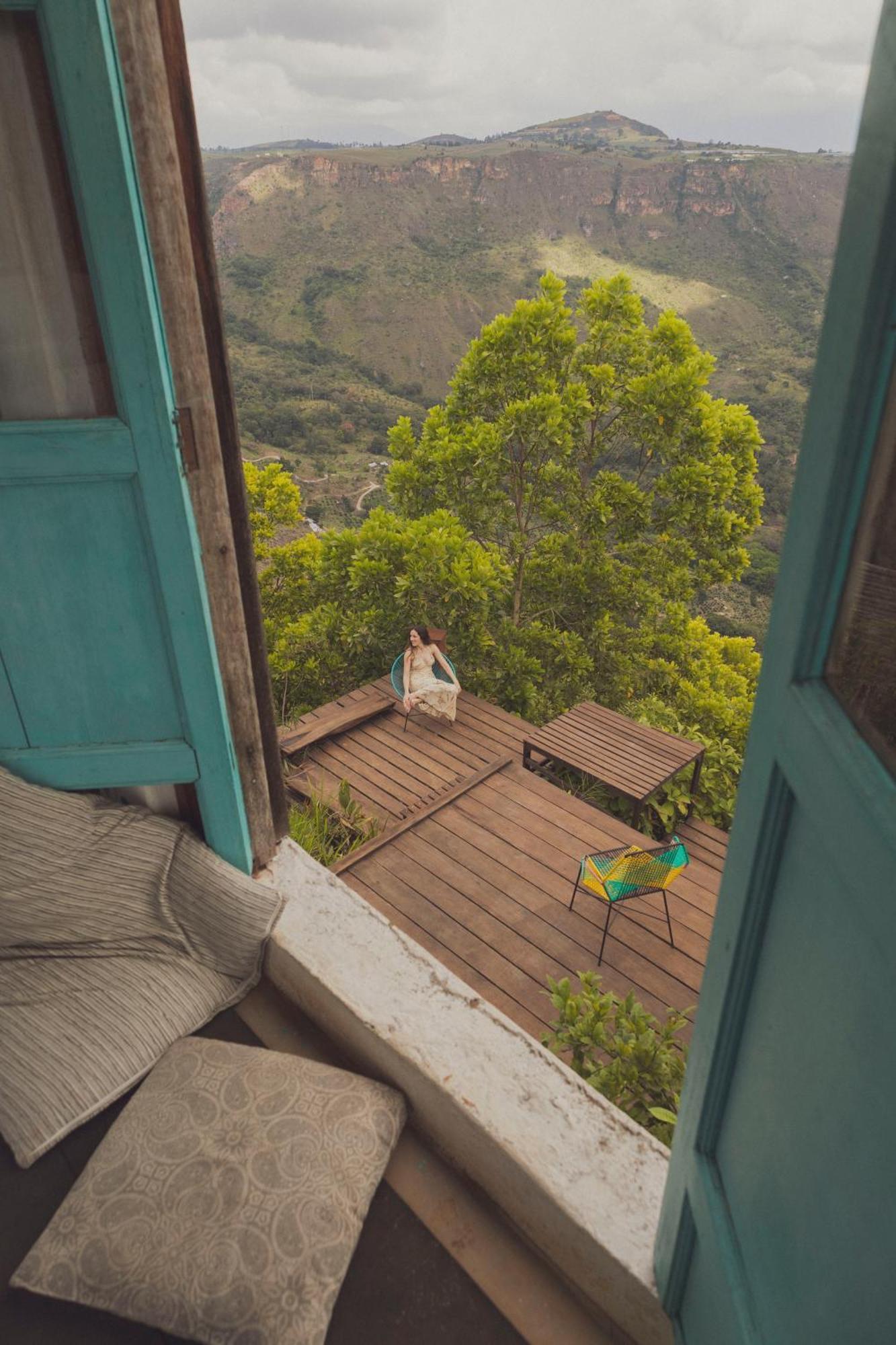Refugio La Roca Bed and Breakfast Los Santos  Eksteriør billede